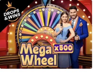Mega Wheel de Drops and Wins